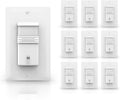 ECOELER 4Pack in-Wall PIR Motion Sensor Light Switch, Single Pole Motion