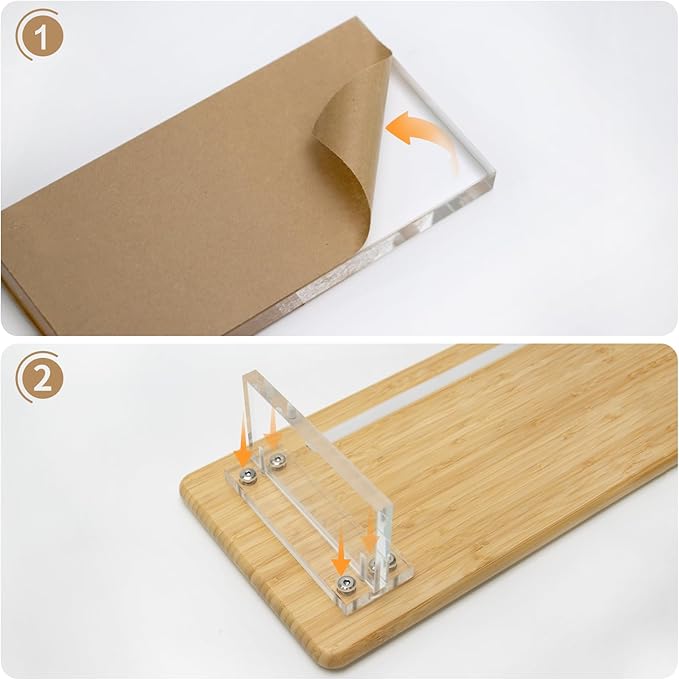 ROCDEER Bamboo Monitor Stand Riser