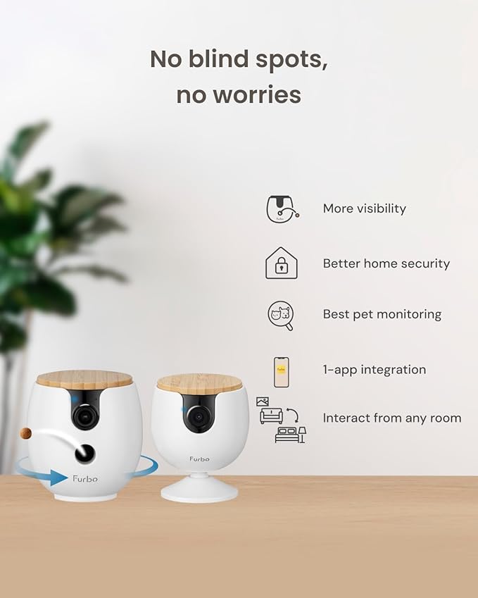Furbo: Pet Safety Alerts, Dog & Cat Cameras