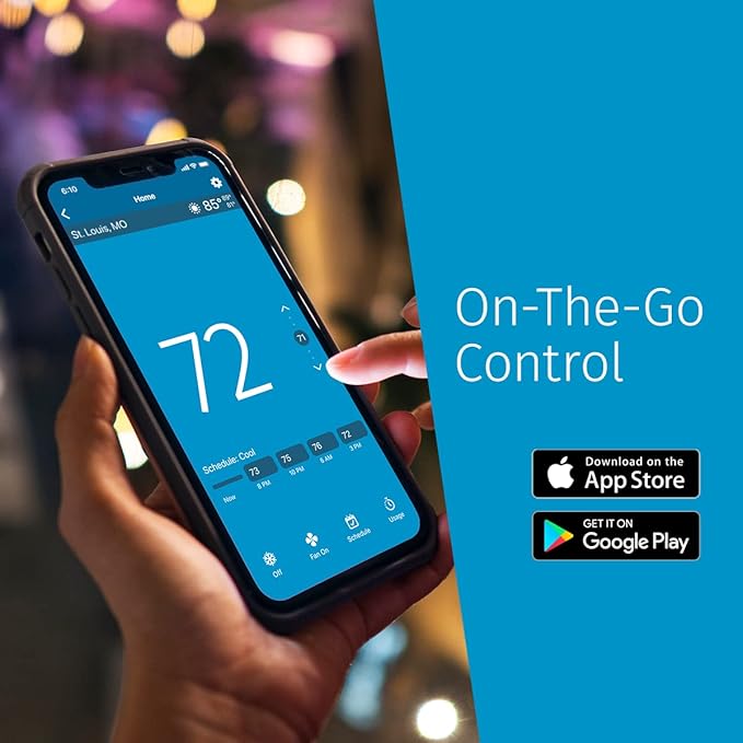 Sensi Smart Thermostat, 100 Years Of Expertise, Data Privacy, Programmable