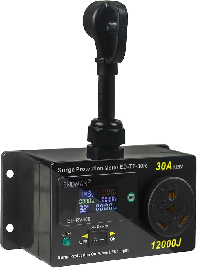ENDMAN RV 30 Amp Surge Protector