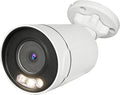 Real HD 4MP POE Bullet Color Night Vision Camera, 2.8mm 108° Wide Viewing Angle Security IP Camera Outdoor IP66 Waterpfoof, NDAA Complaint
