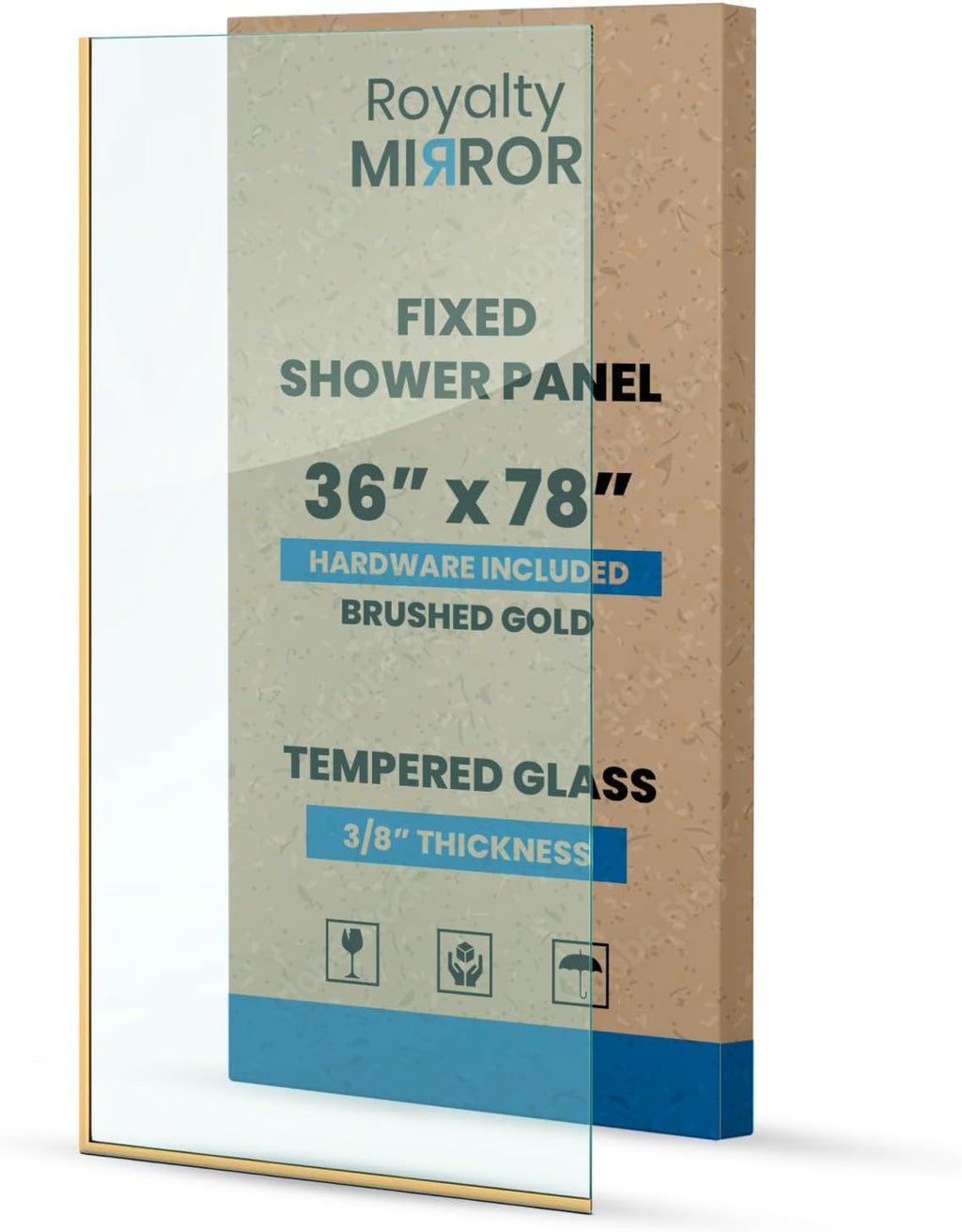 Royalty Fixed Shower Screen