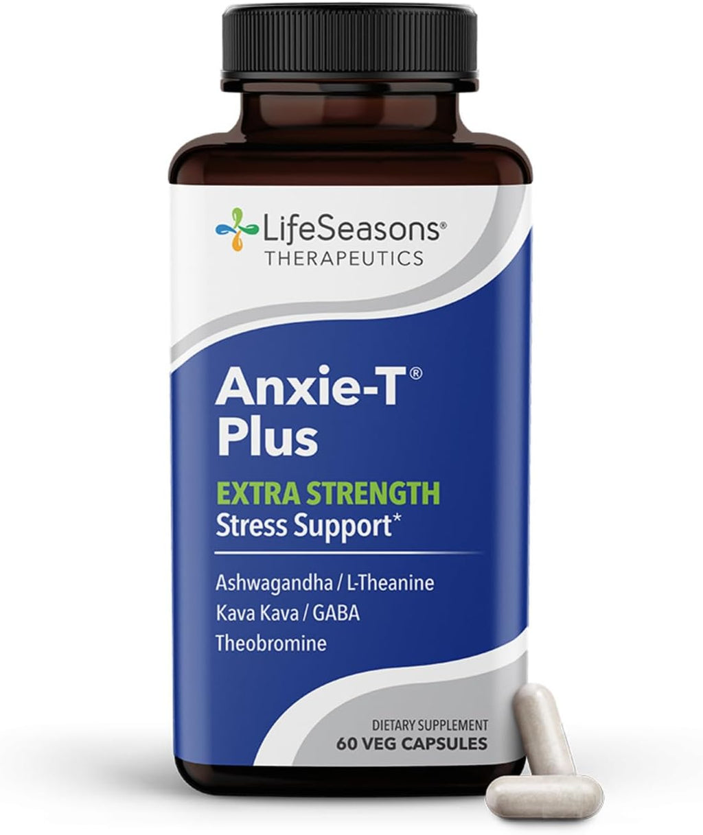 Anxie-T Plus - Extra Strength Stress Relief Supplement - Supports Mood & Mental