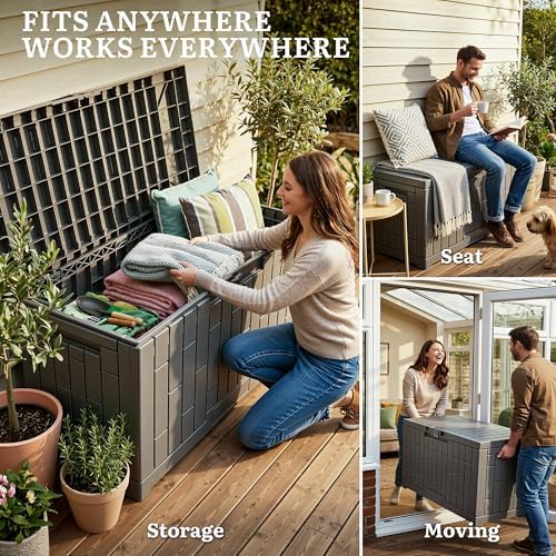YITAHOME 60 Gallon Outdoor Storage Box