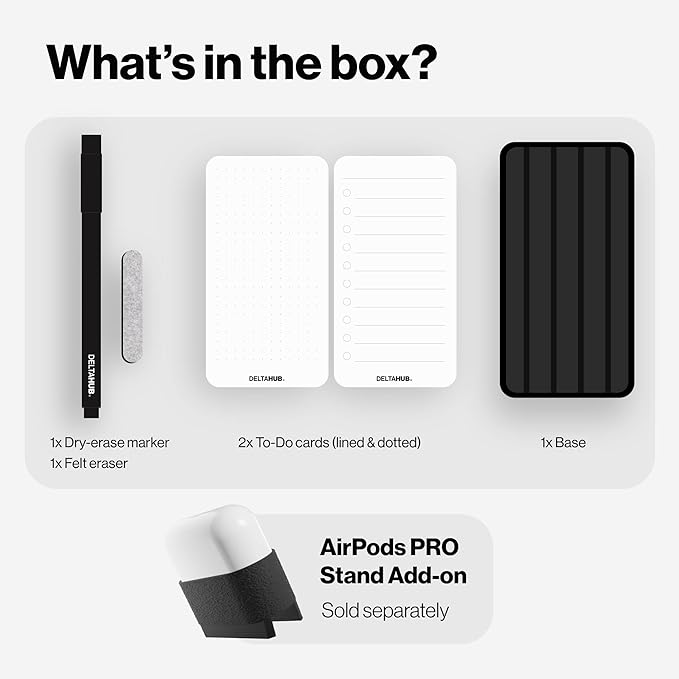 DeltaHub Reusable To-Do List for Desk