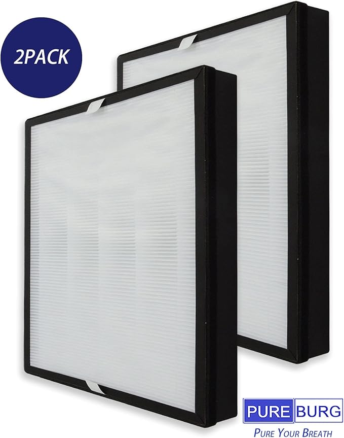 PUREBURG Replacement Filters Compatible (Pack of 2)