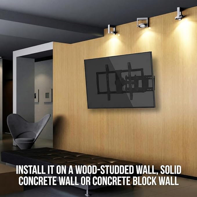HumanCentric Heavy Duty Full Motion TV Wall Mount