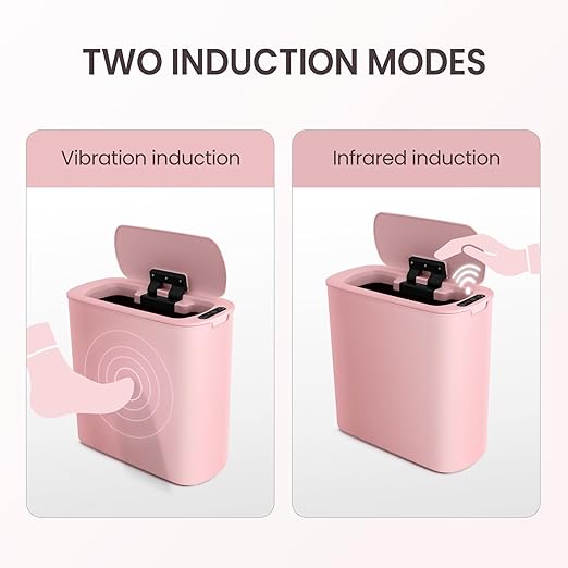 Cesun Motion Sensor Trash Can, 5 Gallon Automatic Bathroom Garbage Can