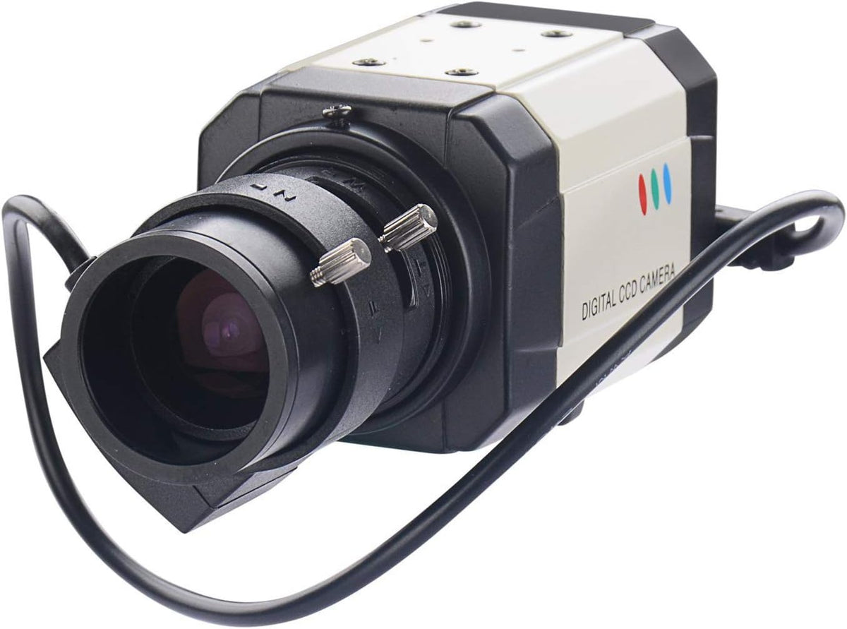 CCTV Mini HD 1/3 CCD 960h Auto Iris 1000tvl 2.8-12mm Varifocal Lens Bullet Box Security Camera Indoor/Outdoor Surveillance Camera