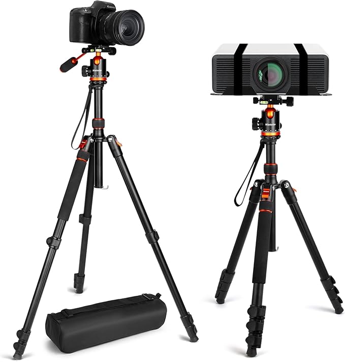 Nietoto Camera Tripods & Projector Stand, 2 in1 Tripod