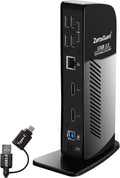 ZettaGuard USB 3.0 and USB-C Universal Laptop Docking Station