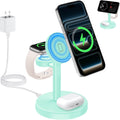 Aeinidi 2026 3 in 1 Wireless Charging Station Compatible