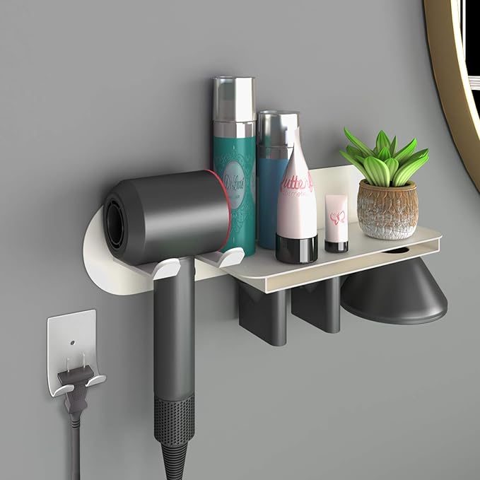 FLE Hair Dryer Holder Wall Mounted