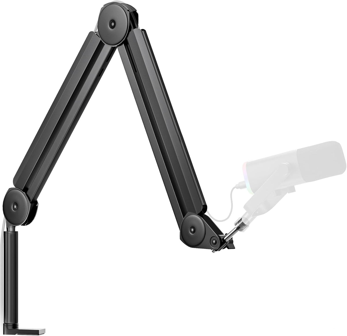 InnoGear Mic Boom Arm Microphone Stand Cable Management