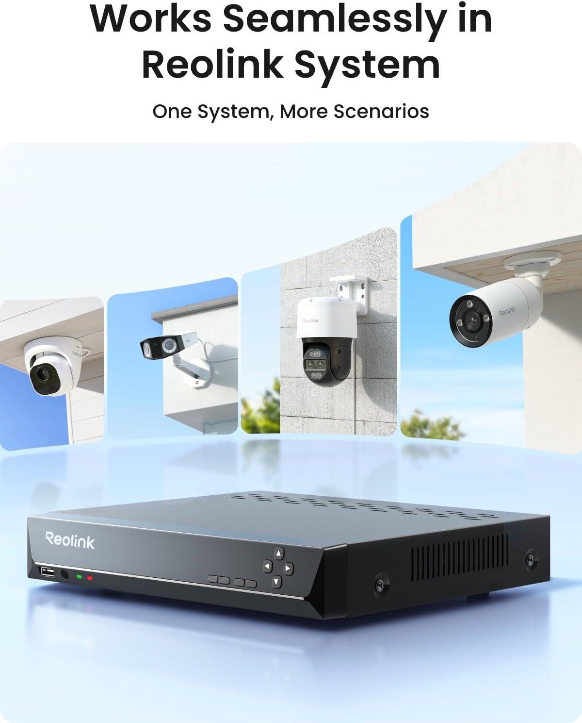 REOLINK RLC-1212A 12MP Bullet Outdoor PoE Camera for Home Security