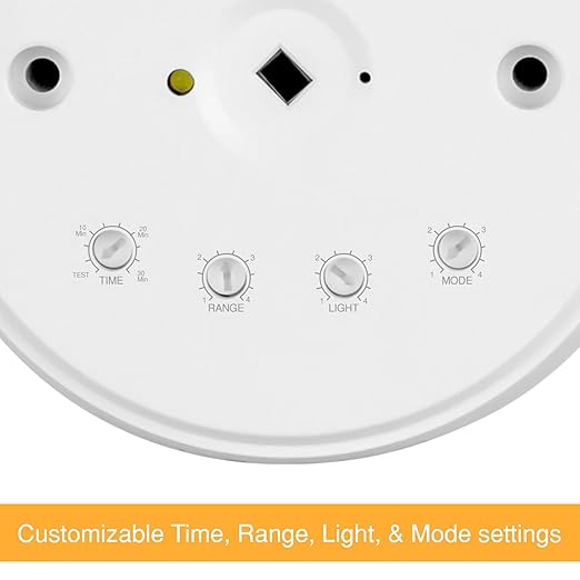 ENERLITES High Bay 360 Degree PIR Line Voltage Ceiling Occupancy Motion Sensor
