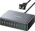 480W USB C Charger Block, Rocoren 10-Ports USB C Charging Station