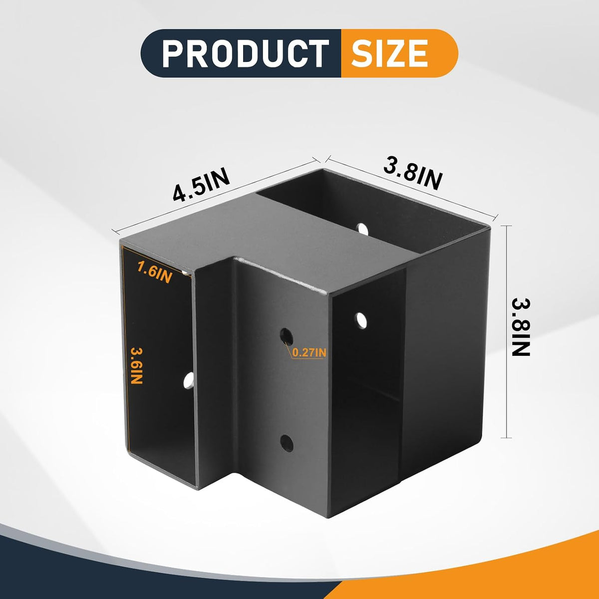 2x4 workbench brackets 8pcs,3-way corner bracket for diy shown in use