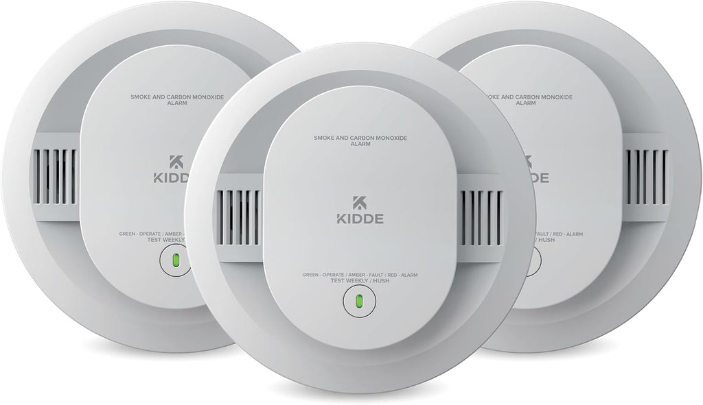 Kidde Smoke and Carbon Monoxide Detector, AA Battery Powered (3 Pack)