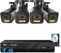 4 Camera Security System 8 Channel with 2TB HDD, PB65B0408-5MD