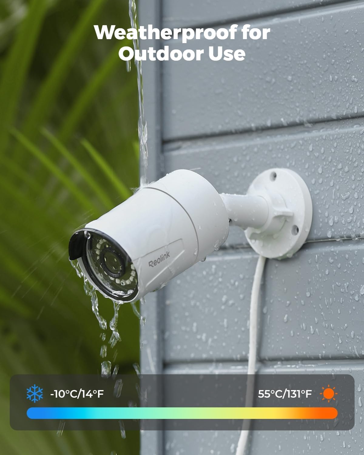 reolink poe outdoor home security cameras, 5mp surveillance on a desk or shelf