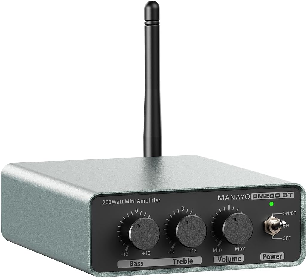 MANAYO 100w+100w Bluetooth Amplifier