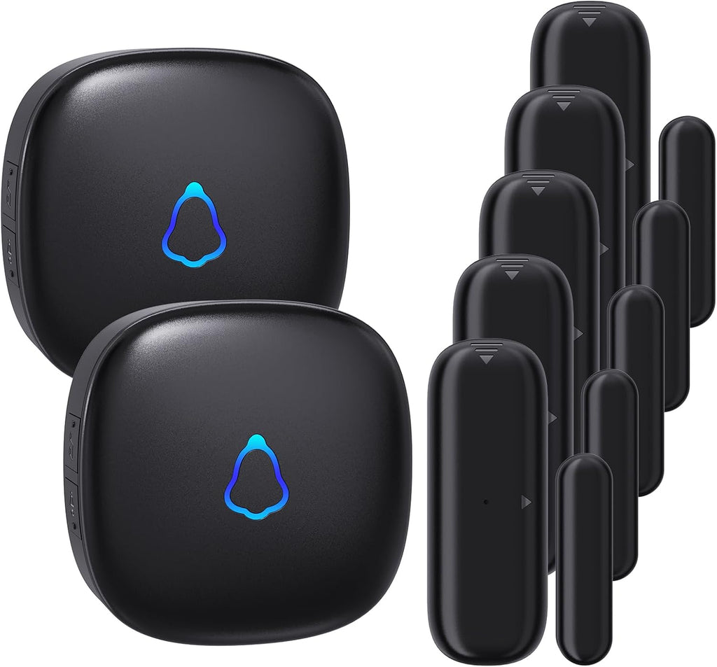Door Chime, METAK Wireless Door Open Contact Sensor Alarm