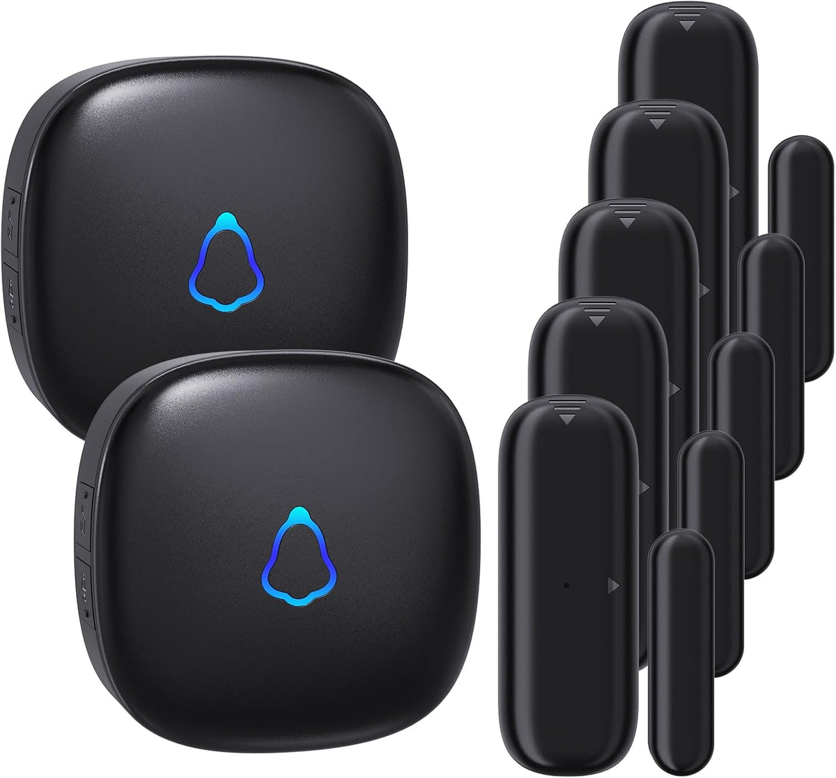Door Chime, METAK Wireless Door Open Contact Sensor Alarm