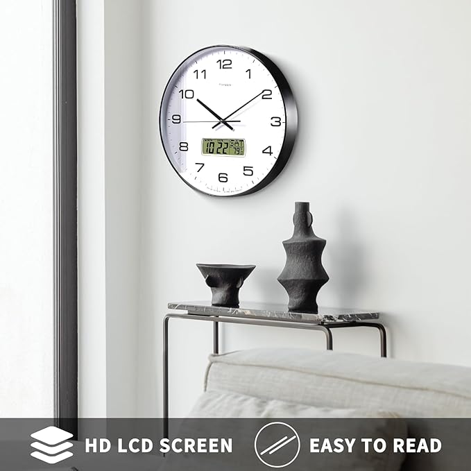 TIMESS Wall Clock, Ideal Modern Home, Office Decor