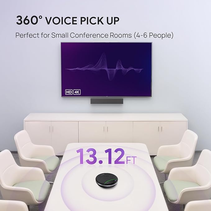 Yealink SP92 USB Speakerphone Bluetooth Conference Speakers and Microphone