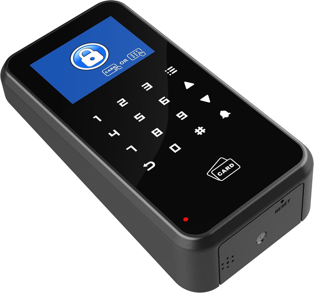 uhppote wifi access control keypad 2.4-inch display touch, side view
