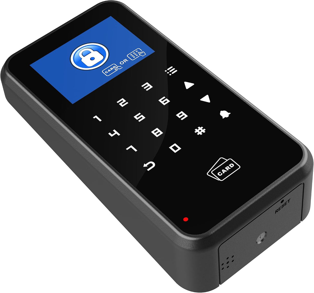uhppote wifi access control keypad 2.4-inch display touch, side view