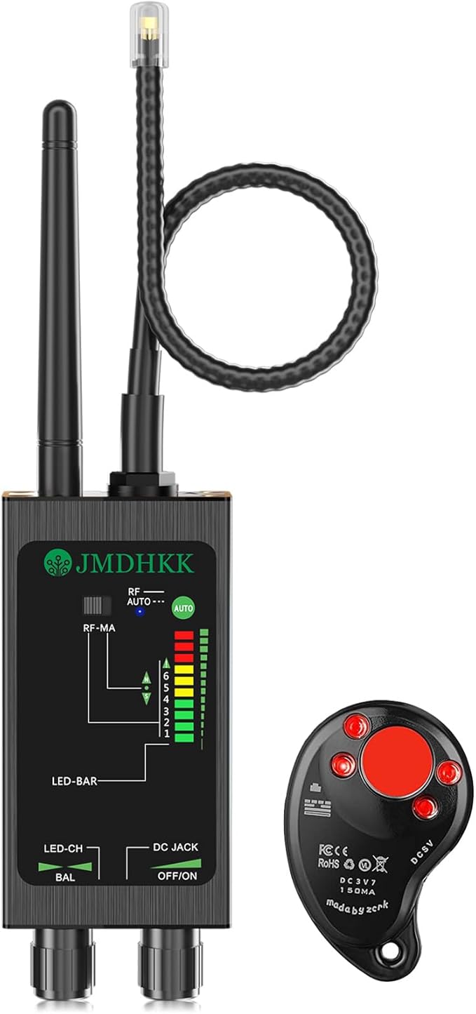 JMDHKK M8000 Hidden Camera Detector, Bug Detector, Camera Finder, Signal