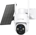 Armorcope Solar Security Cameras Wireless Outdoor,360° View Battery Powered with Spotlight Color Night Vision,2K WiFi Home Security,PIR Sensor,Wireless Easy Install, 2.4 GHz Wi-Fi