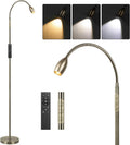 Reading Floor Lamp, Dimmable Zoomable Spotlight, Adjustable Color Beam Standing