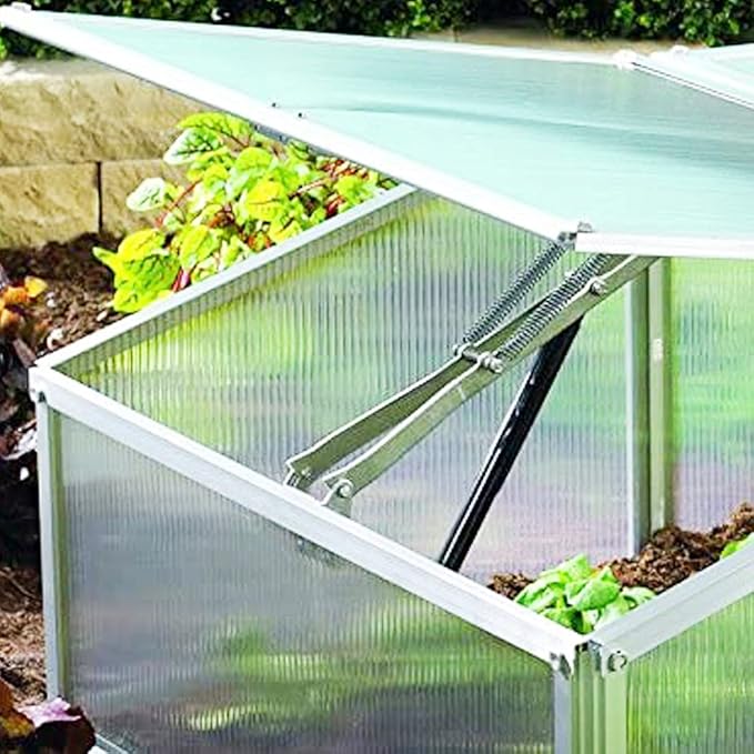 BIBISTORE Automatic Greenhouse Vent Opener Auto Solar Cold Frame Window Openers
