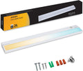 Ansen Hardwired Under Cabinet Lighting, 24in 18W LED Light