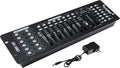 TCFUNDY DMX 512 Controller, 192 Channel DMX Light Controller Stage Lighting