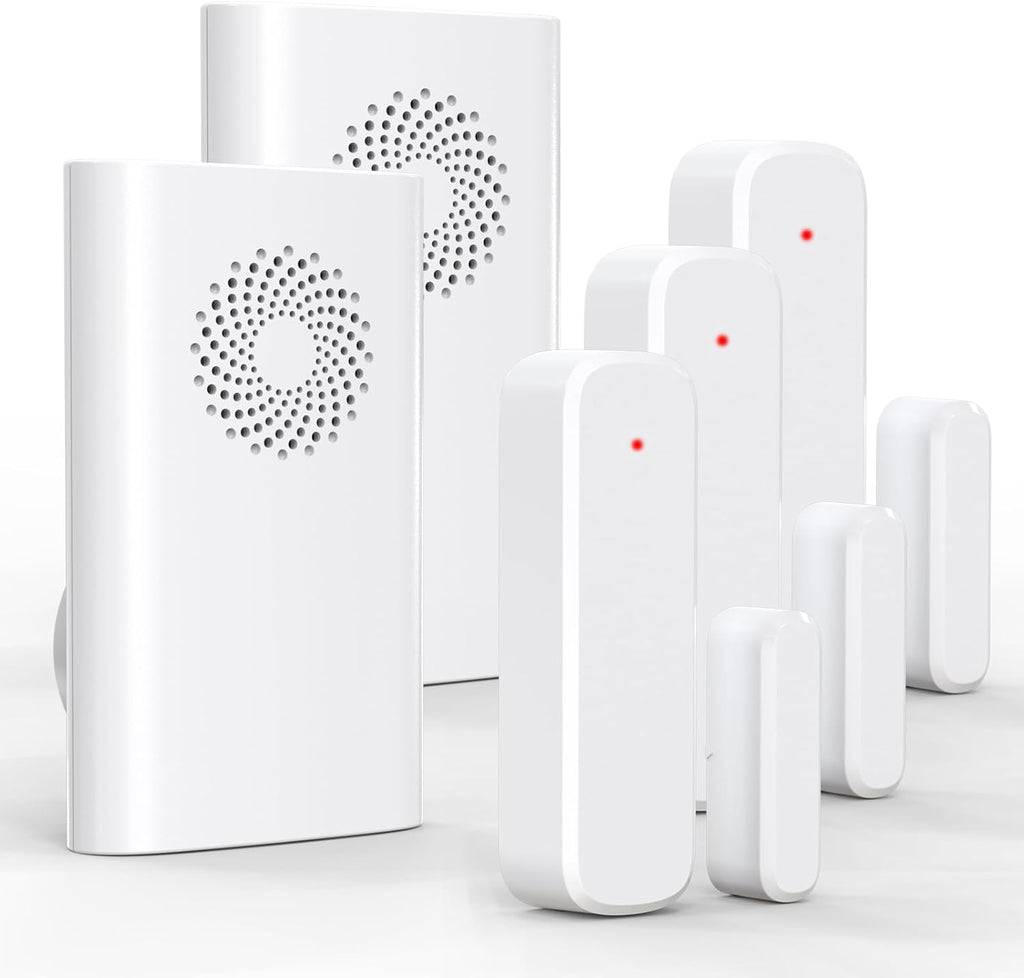 Wireless Door Sensor Chime, Door Open Alarm When Entry Business/Office/Store