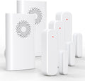 Wireless Door Sensor Chime, Door Open Alarm When Entry Business/Office/Store