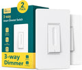 TREATLIFE 3 Way Smart Dimmer Switch 2 Pack, 2 Master 3 Way Dimmable Light
