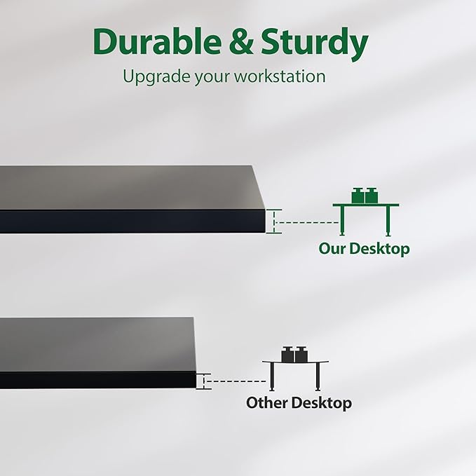 Agilestic Electric Standing Desk, Extra Large 71 x 31.5 Inches Height