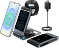 Wireless Charger for Samsung 3 in 1 Wireless Charging Station Foldable Wireless