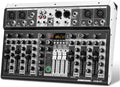8 Channel Audio Mixer DJ Mixer Sound Board Console 16 Dsp USB Audio Interface