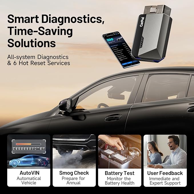 TOPDON Carpal OBD2 Scanner Bluetooth