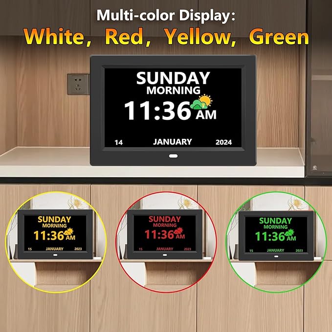 LXBYJKJ 10 Inch Digital Clock