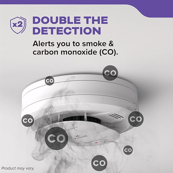Kidde Smoke and Carbon Monoxide Detector, AA Battery Powered (3 Pack)