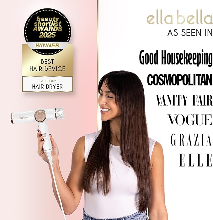 ELLA BELLA® Professional Ionic Hair Dryer