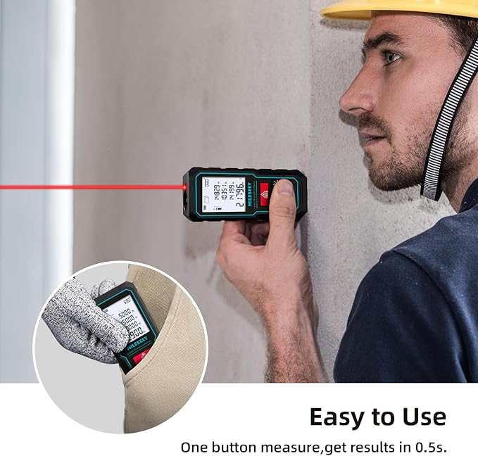 MILESEEY Laser Measurement Tool, 229Ft Laser Measure